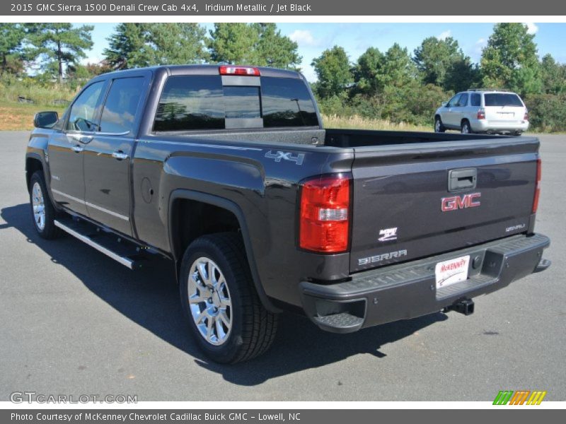 Iridium Metallic / Jet Black 2015 GMC Sierra 1500 Denali Crew Cab 4x4