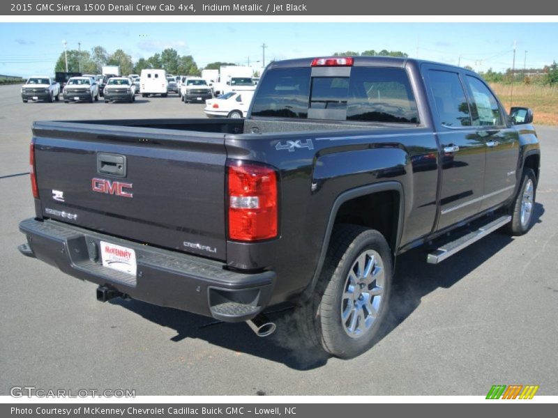 Iridium Metallic / Jet Black 2015 GMC Sierra 1500 Denali Crew Cab 4x4