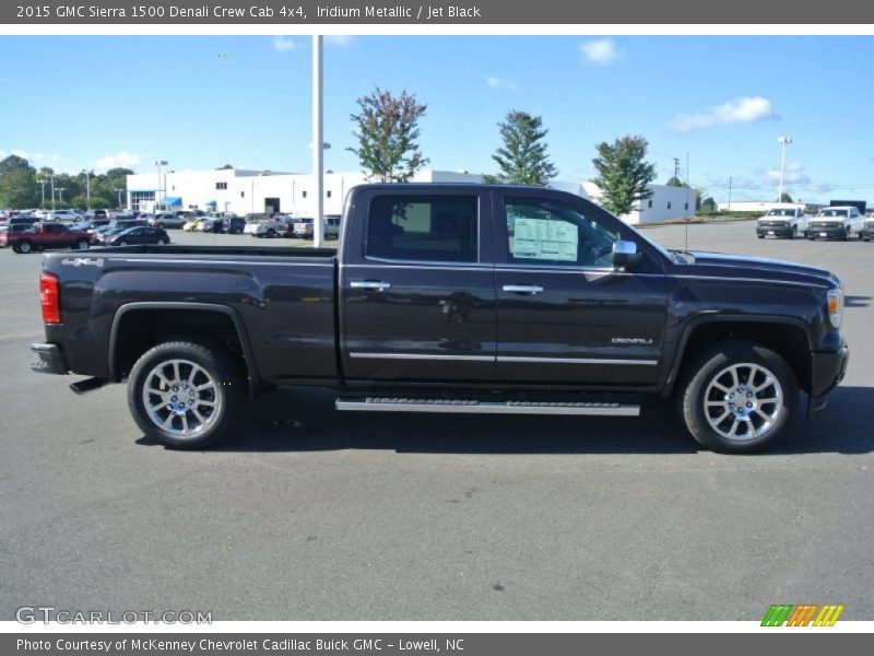 Iridium Metallic / Jet Black 2015 GMC Sierra 1500 Denali Crew Cab 4x4