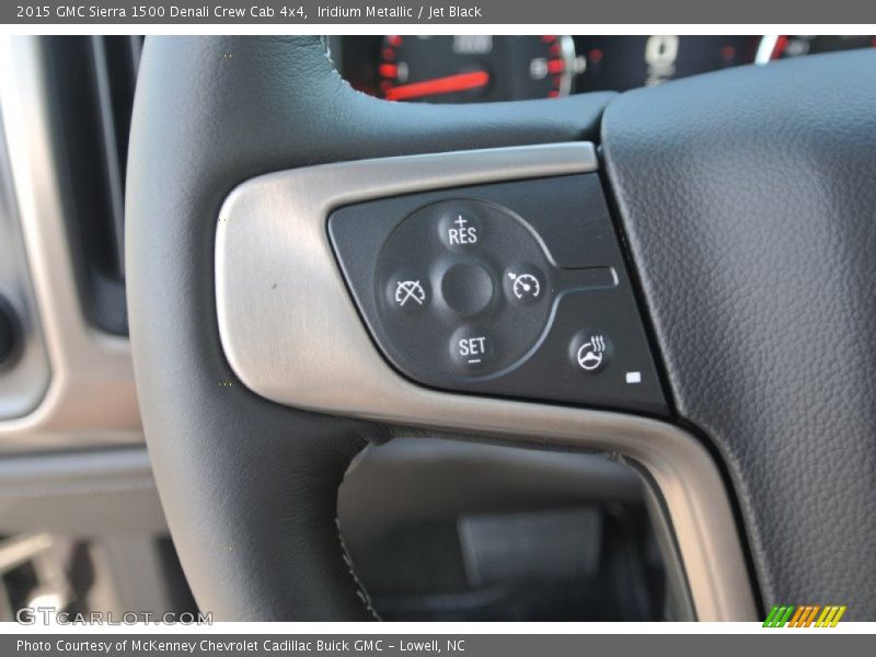 Iridium Metallic / Jet Black 2015 GMC Sierra 1500 Denali Crew Cab 4x4