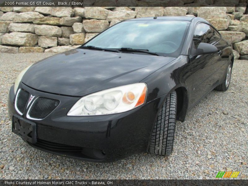 Black / Ebony 2006 Pontiac G6 GT Coupe