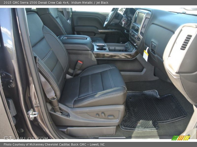 Iridium Metallic / Jet Black 2015 GMC Sierra 1500 Denali Crew Cab 4x4