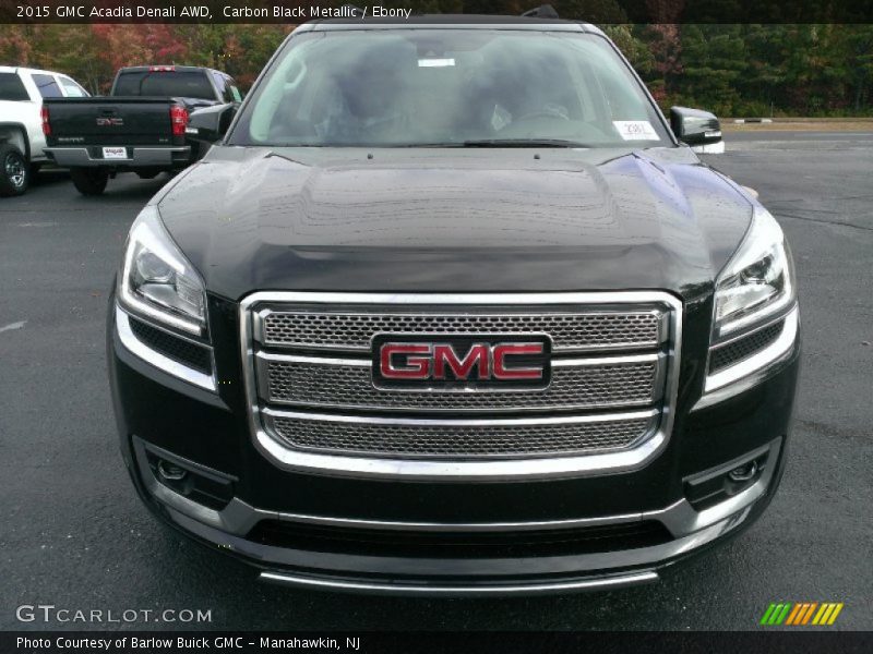 Carbon Black Metallic / Ebony 2015 GMC Acadia Denali AWD