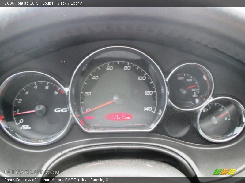 Black / Ebony 2006 Pontiac G6 GT Coupe