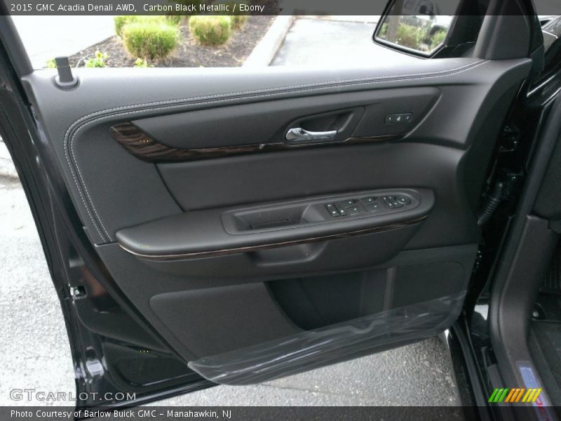 Carbon Black Metallic / Ebony 2015 GMC Acadia Denali AWD