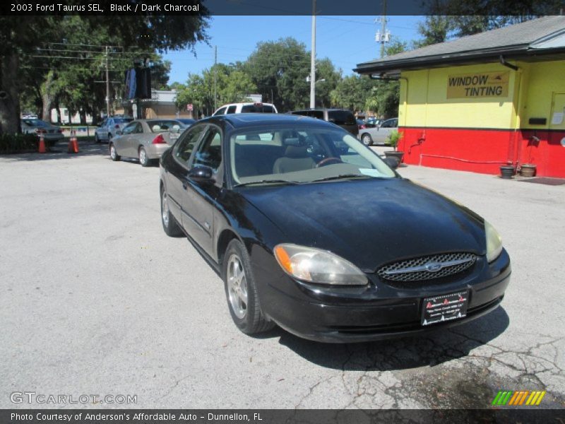 Black / Dark Charcoal 2003 Ford Taurus SEL
