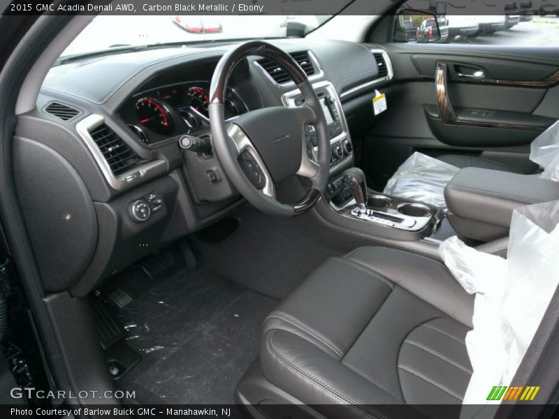 Carbon Black Metallic / Ebony 2015 GMC Acadia Denali AWD