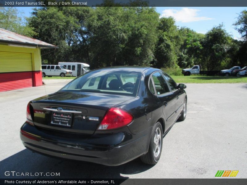 Black / Dark Charcoal 2003 Ford Taurus SEL