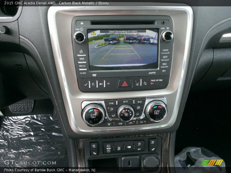 Carbon Black Metallic / Ebony 2015 GMC Acadia Denali AWD