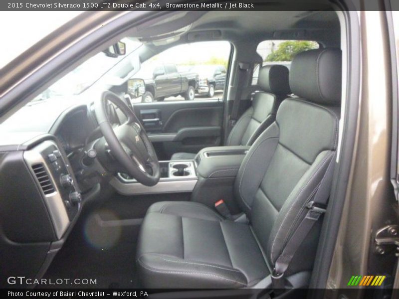  2015 Silverado 1500 LTZ Double Cab 4x4 Jet Black Interior