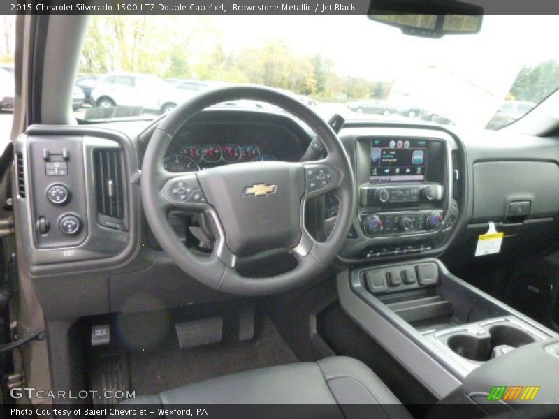 Dashboard of 2015 Silverado 1500 LTZ Double Cab 4x4