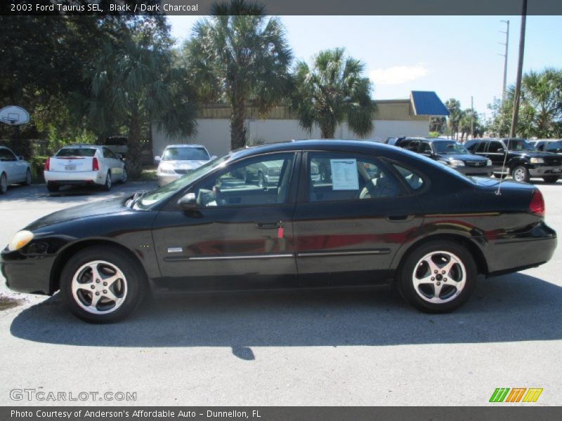 Black / Dark Charcoal 2003 Ford Taurus SEL