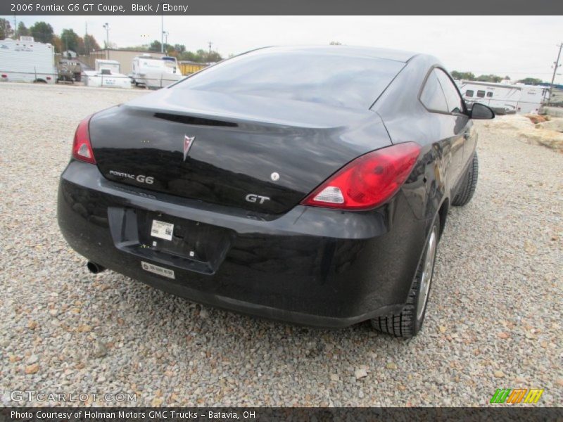 Black / Ebony 2006 Pontiac G6 GT Coupe