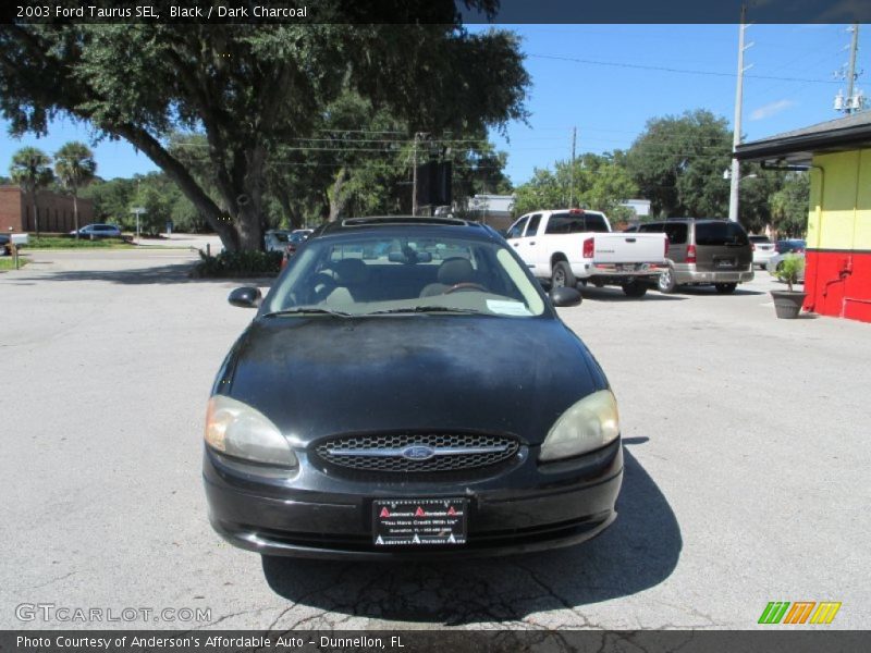Black / Dark Charcoal 2003 Ford Taurus SEL
