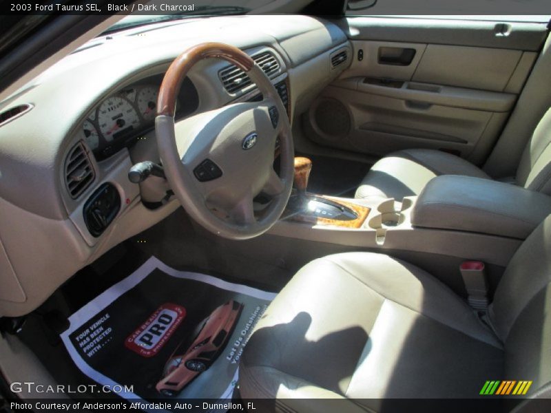 Black / Dark Charcoal 2003 Ford Taurus SEL
