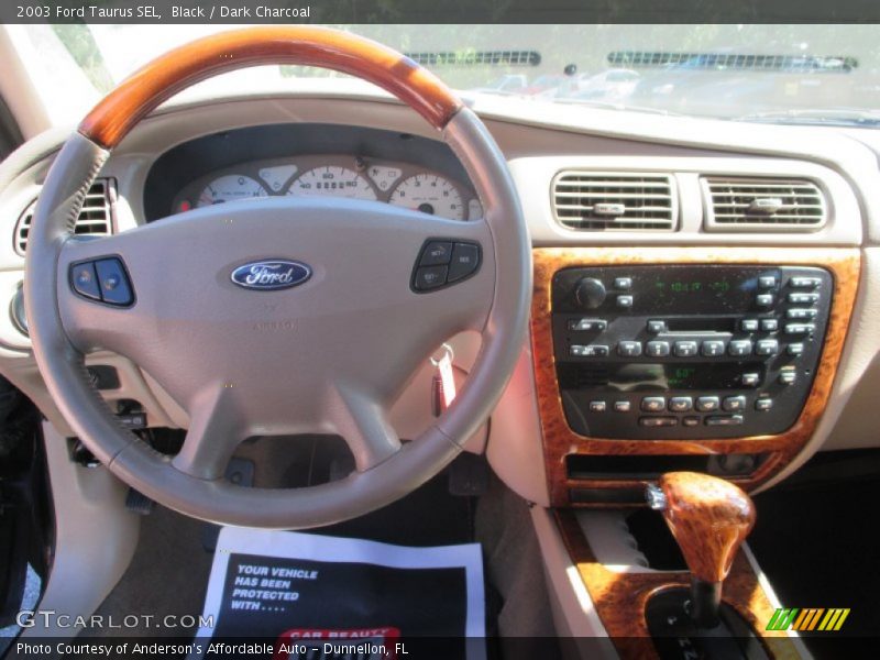 Black / Dark Charcoal 2003 Ford Taurus SEL