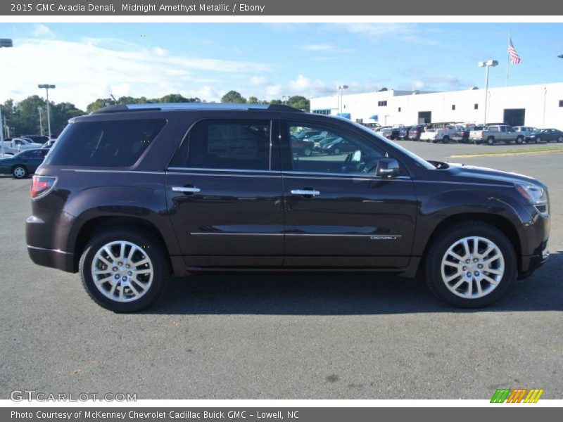 Midnight Amethyst Metallic / Ebony 2015 GMC Acadia Denali