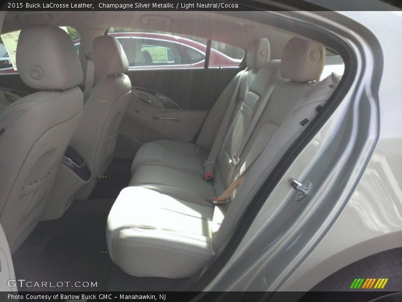 Champagne Silver Metallic / Light Neutral/Cocoa 2015 Buick LaCrosse Leather