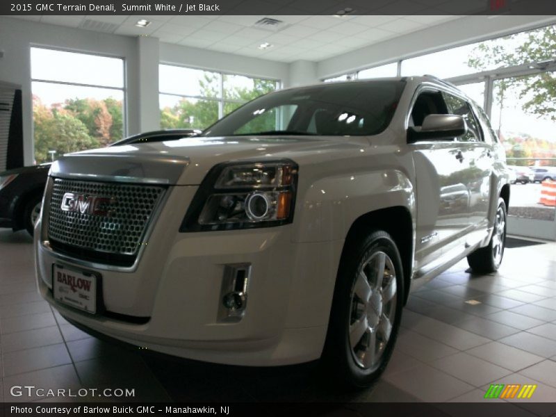 Summit White / Jet Black 2015 GMC Terrain Denali