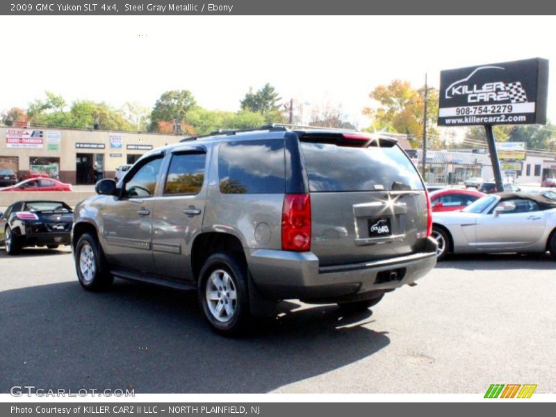Steel Gray Metallic / Ebony 2009 GMC Yukon SLT 4x4