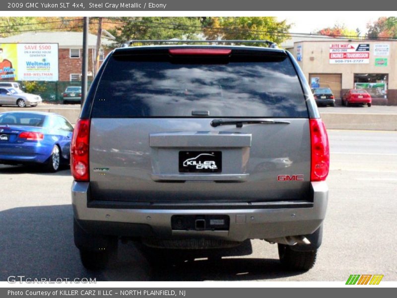 Steel Gray Metallic / Ebony 2009 GMC Yukon SLT 4x4