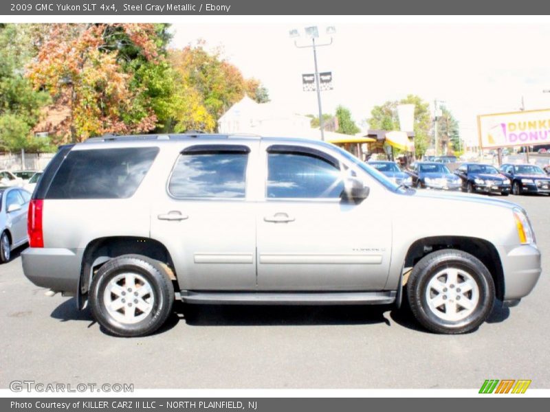 Steel Gray Metallic / Ebony 2009 GMC Yukon SLT 4x4