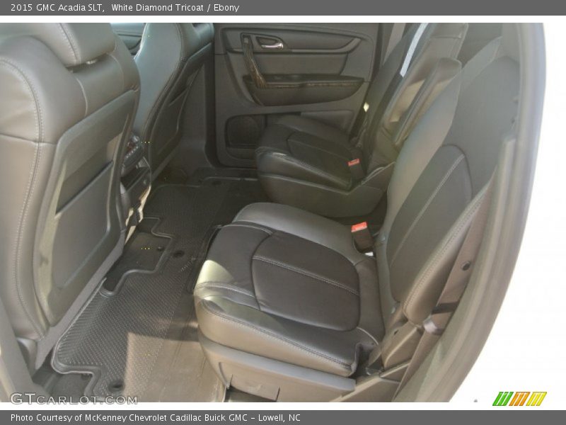 White Diamond Tricoat / Ebony 2015 GMC Acadia SLT