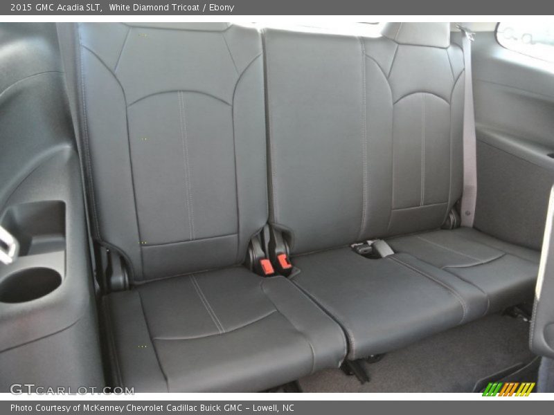 White Diamond Tricoat / Ebony 2015 GMC Acadia SLT