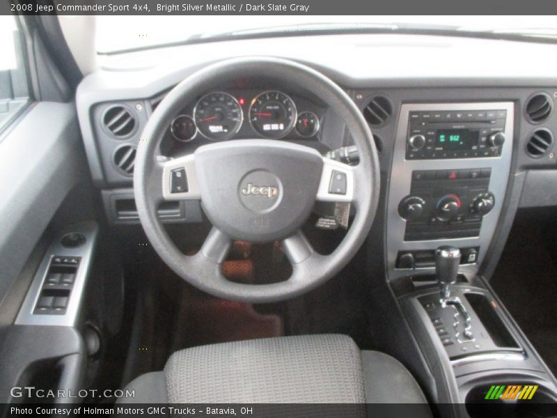 Bright Silver Metallic / Dark Slate Gray 2008 Jeep Commander Sport 4x4
