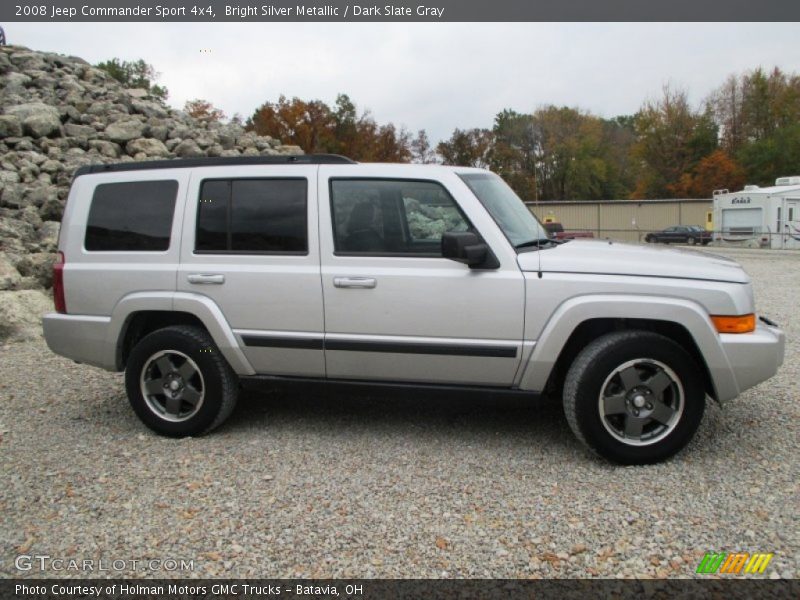 Bright Silver Metallic / Dark Slate Gray 2008 Jeep Commander Sport 4x4