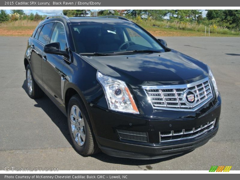 Black Raven / Ebony/Ebony 2015 Cadillac SRX Luxury