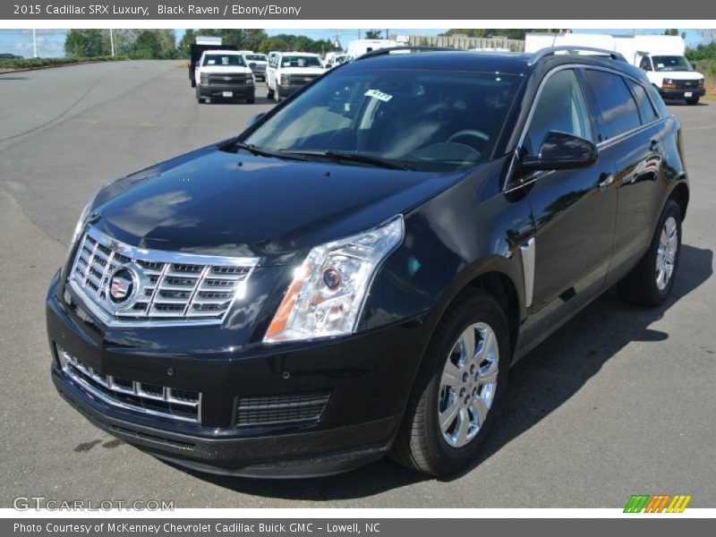 Black Raven / Ebony/Ebony 2015 Cadillac SRX Luxury