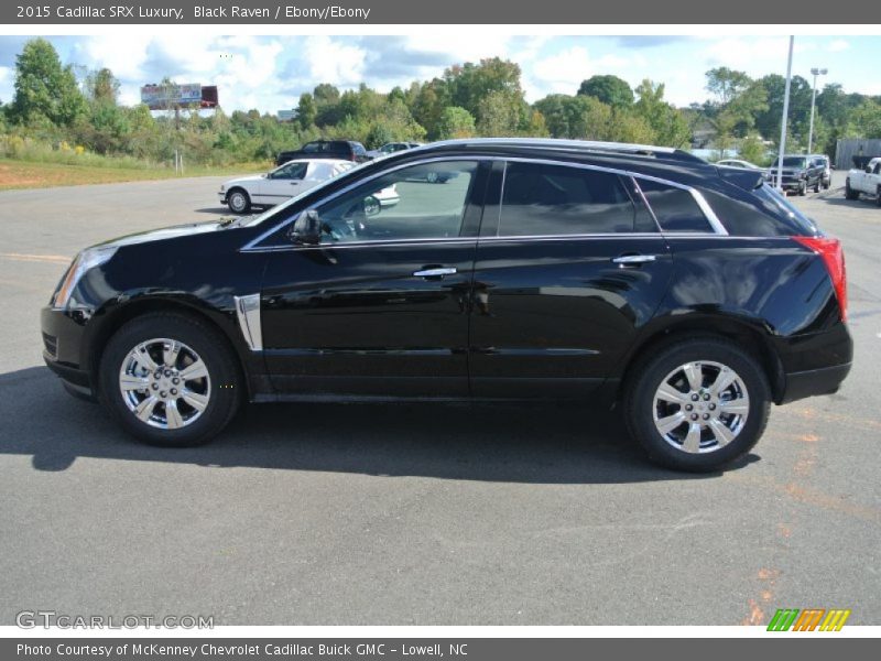 Black Raven / Ebony/Ebony 2015 Cadillac SRX Luxury