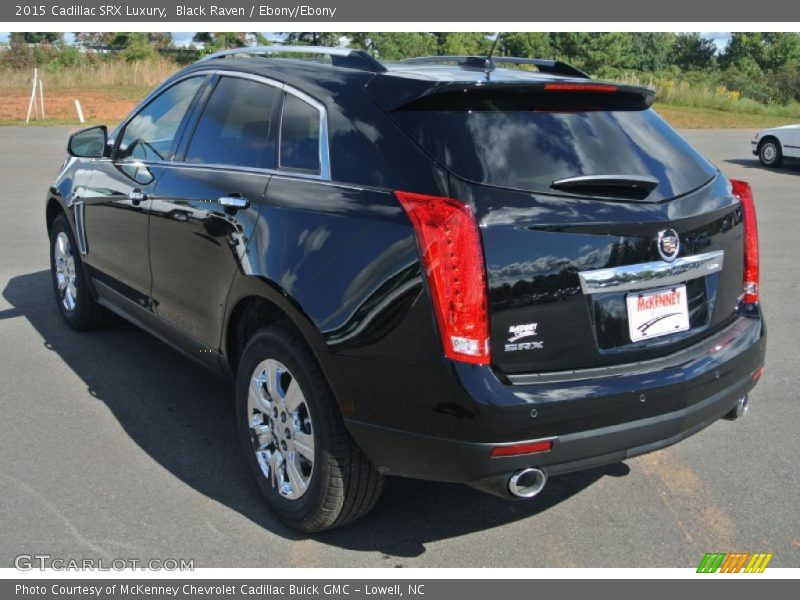 Black Raven / Ebony/Ebony 2015 Cadillac SRX Luxury