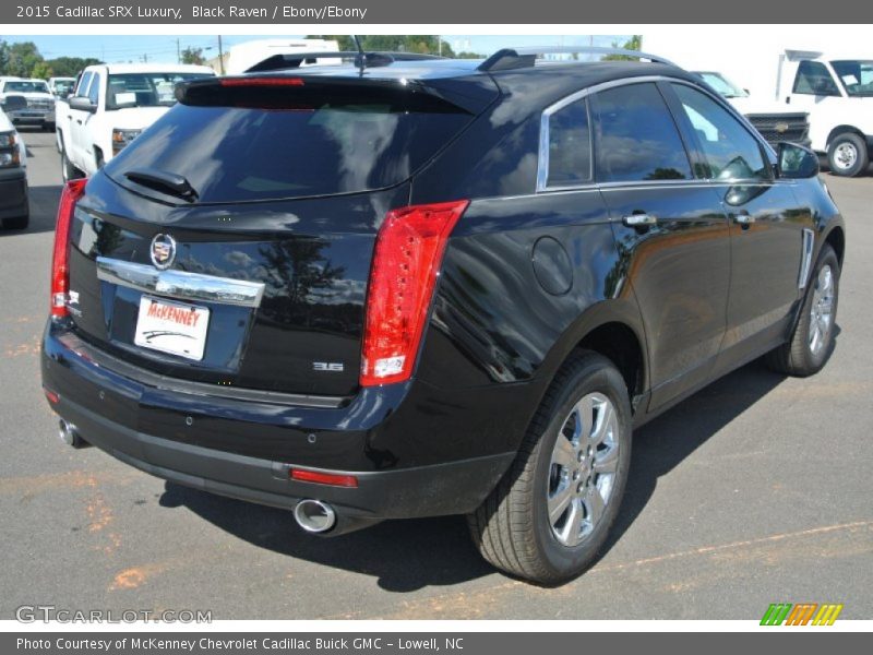 Black Raven / Ebony/Ebony 2015 Cadillac SRX Luxury