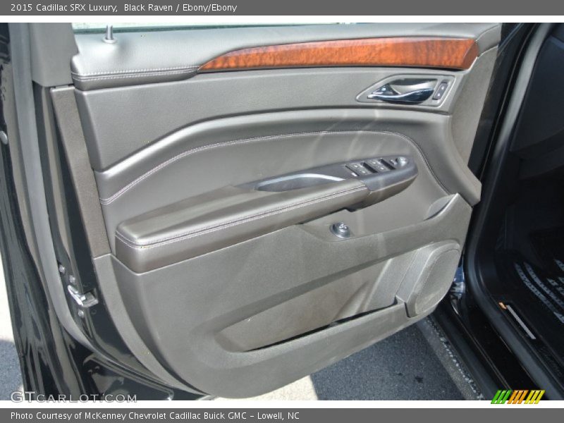 Black Raven / Ebony/Ebony 2015 Cadillac SRX Luxury