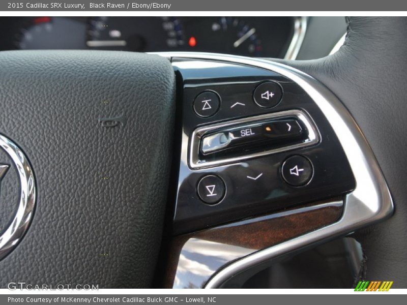 Black Raven / Ebony/Ebony 2015 Cadillac SRX Luxury