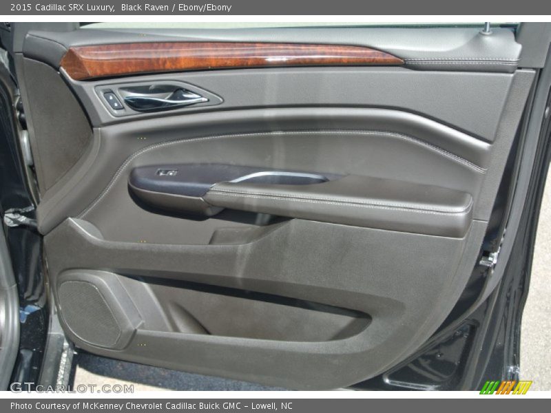 Black Raven / Ebony/Ebony 2015 Cadillac SRX Luxury