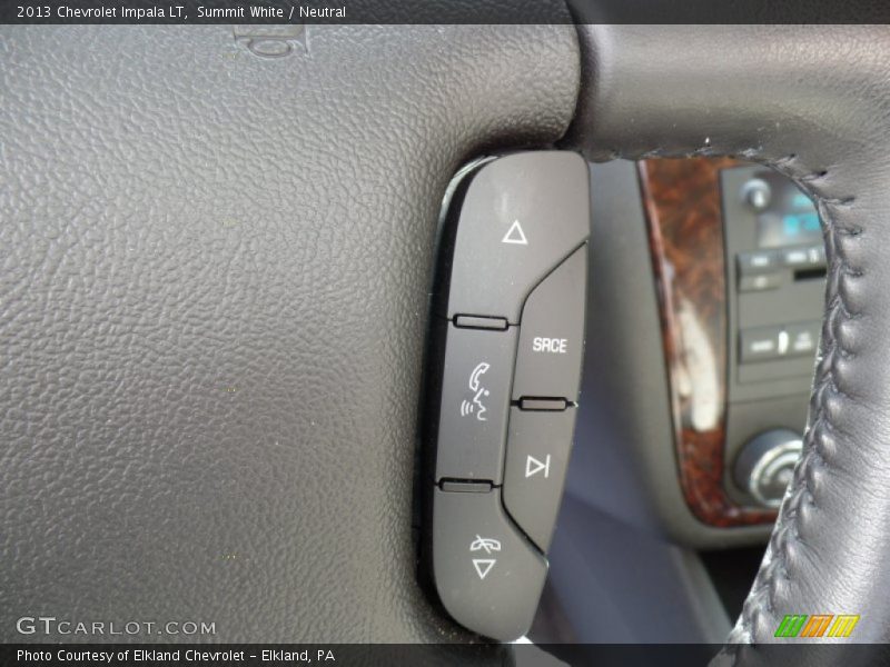Summit White / Neutral 2013 Chevrolet Impala LT