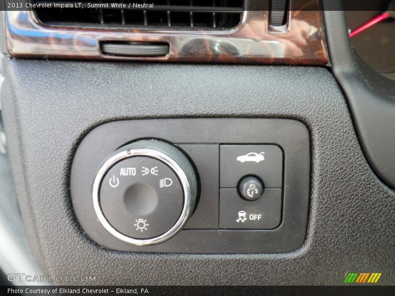 Summit White / Neutral 2013 Chevrolet Impala LT