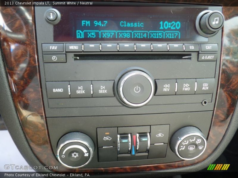 Summit White / Neutral 2013 Chevrolet Impala LT