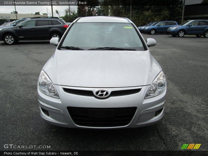 Quicksilver / Black 2010 Hyundai Elantra Touring GLS