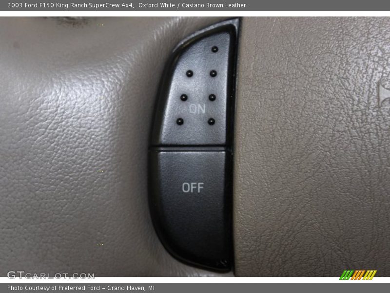 Oxford White / Castano Brown Leather 2003 Ford F150 King Ranch SuperCrew 4x4