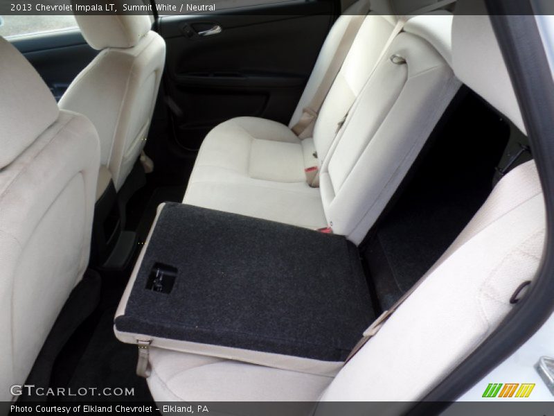 Summit White / Neutral 2013 Chevrolet Impala LT