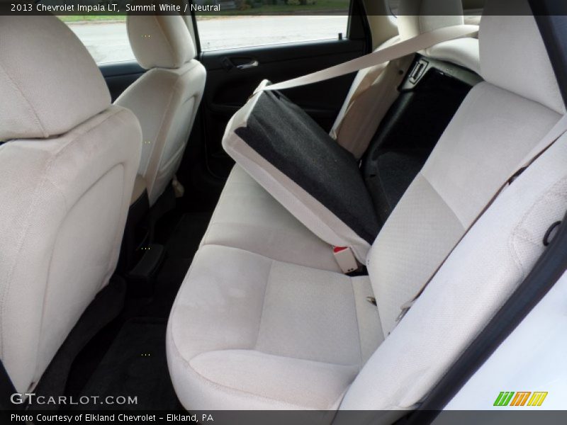 Summit White / Neutral 2013 Chevrolet Impala LT