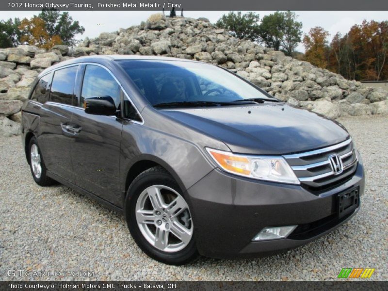 Polished Metal Metallic / Gray 2012 Honda Odyssey Touring