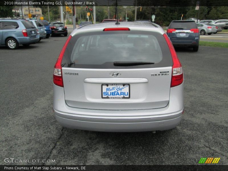 Quicksilver / Black 2010 Hyundai Elantra Touring GLS
