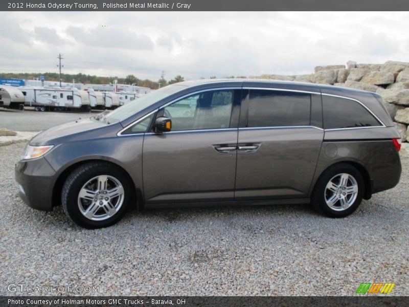 Polished Metal Metallic / Gray 2012 Honda Odyssey Touring