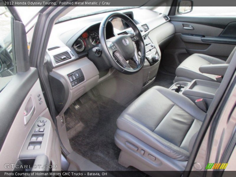 Polished Metal Metallic / Gray 2012 Honda Odyssey Touring