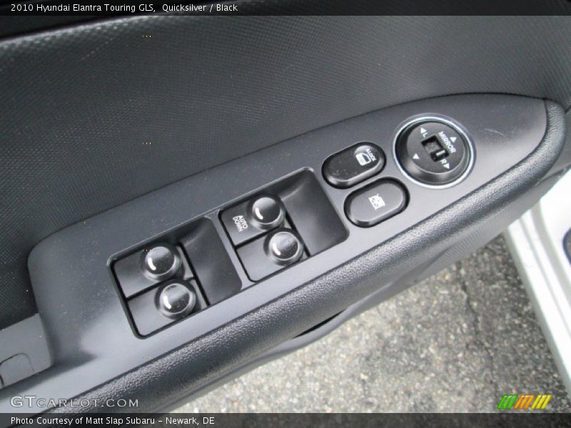 Quicksilver / Black 2010 Hyundai Elantra Touring GLS